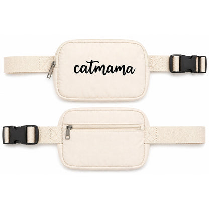 Talking Dog Club  Talking Dog Club - Catmama Crossbody Treat & Walk Bag - Cream