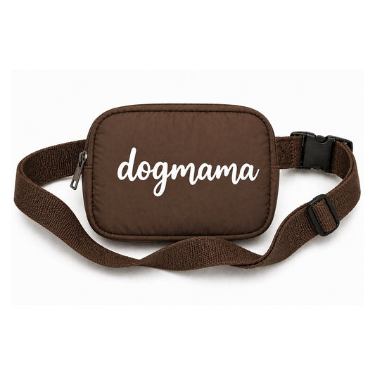 Talking Dog Club  Talking Dog Club - Dogmama Crossbody Treat & Walk Bag - Brown