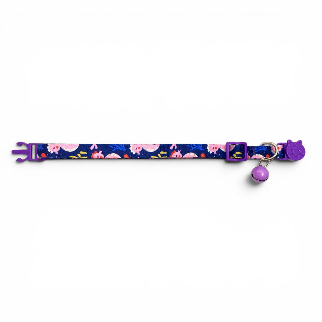 Talking Dog Club  Talking Dog Club - Everyday Cat Collars - With Attached Bell - Sea Horse
