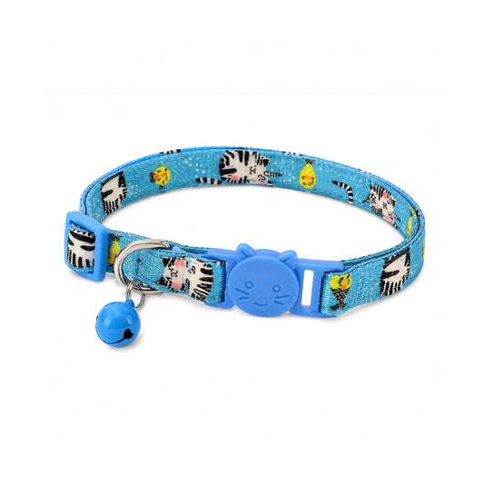 Talking Dog Club  Talking Dog Club - Everyday Cat Collars - With Attached Bell - Unicorn Cat