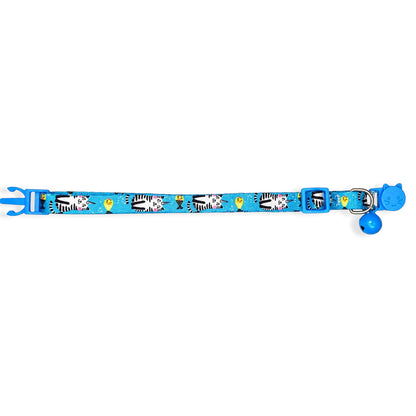 Talking Dog Club  Talking Dog Club - Everyday Cat Collars - With Attached Bell - Unicorn Cat
