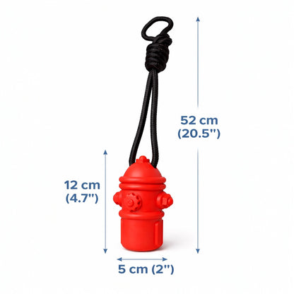 Talking Dog Club  Talking Dog Club - Sturdy - Fire Hydrant Toy with Rope