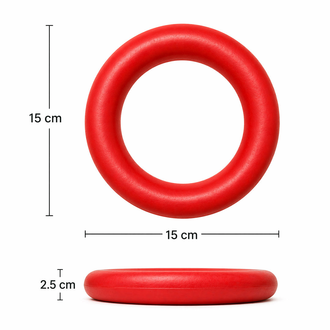 Talking Dog Club  Talking Dog Club - Sturdy - Ringa a Ring- Natural Rubber Toy