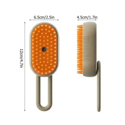 Talking Dog Club  3-in-1 Pet Steam Grooming Brush