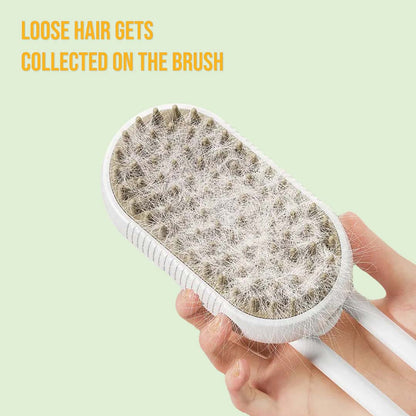 Talking Dog Club  3-in-1 Pet Steam Grooming Brush