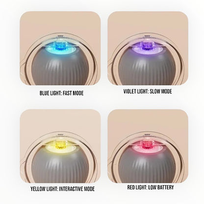 Talking Dog Club  Talking Dog Club -Automatic Rotating Interactive Cat Ball with LED for Cats, Kittens and Puppies