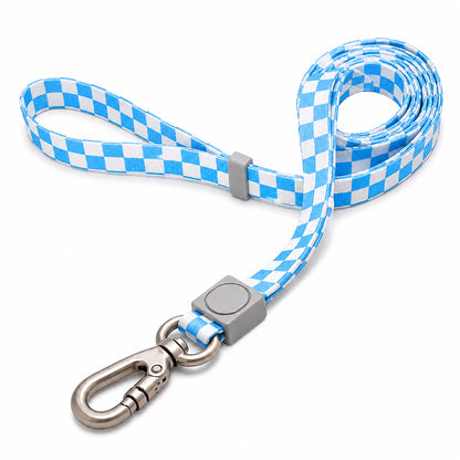 Talking Dog Club  Talking Dog Club - Checkmate Leash and Collar Combo - Blue