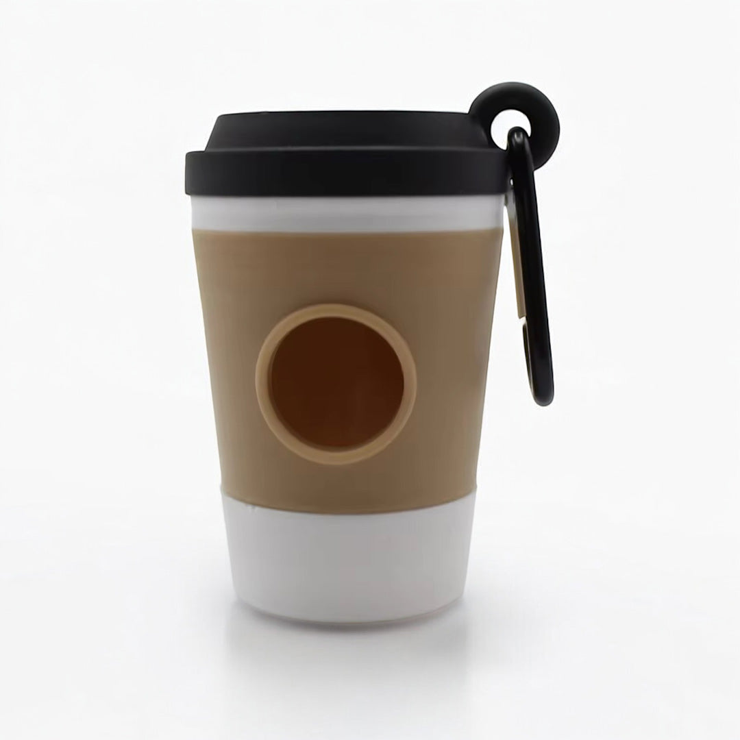 Talking Dog Club  Coffee Cup Poop Bag Holder