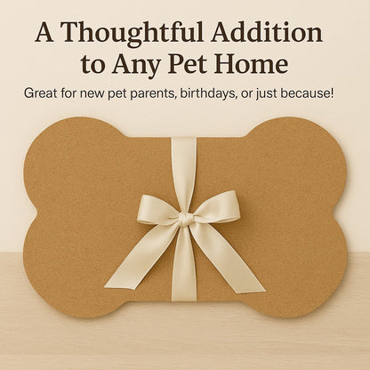 Talking Dog Club  Cork - a - Mat - Floor Food & Water Mat