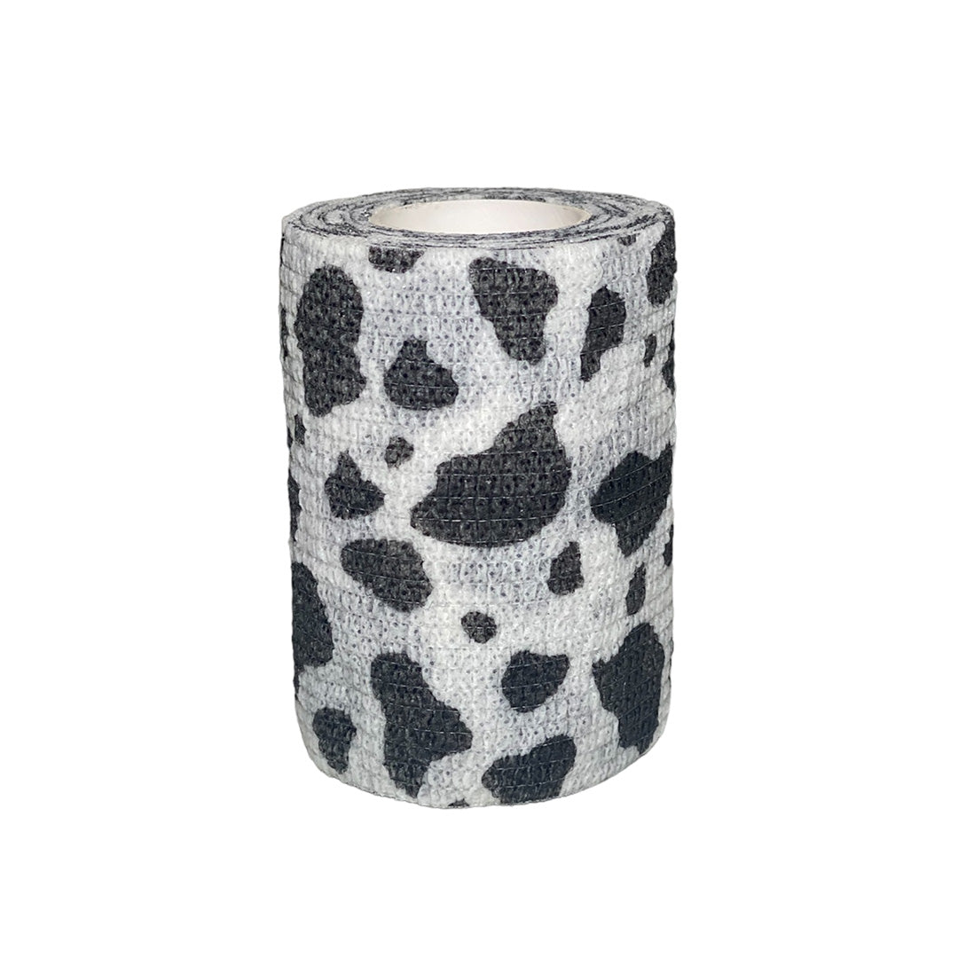 Talking Dog Club  Cover them Paws - Self Adhesive Wraps - Cow