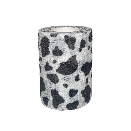 Talking Dog Club  Cover them Paws - Self Adhesive Wraps - Cow