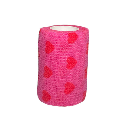 Talking Dog Club  Cover them Paws - Self Adhesive Wraps - Hearts