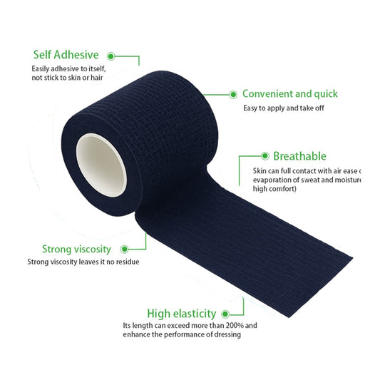 Talking Dog Club  Cover them Paws - Self Adhesive Wraps - Navy