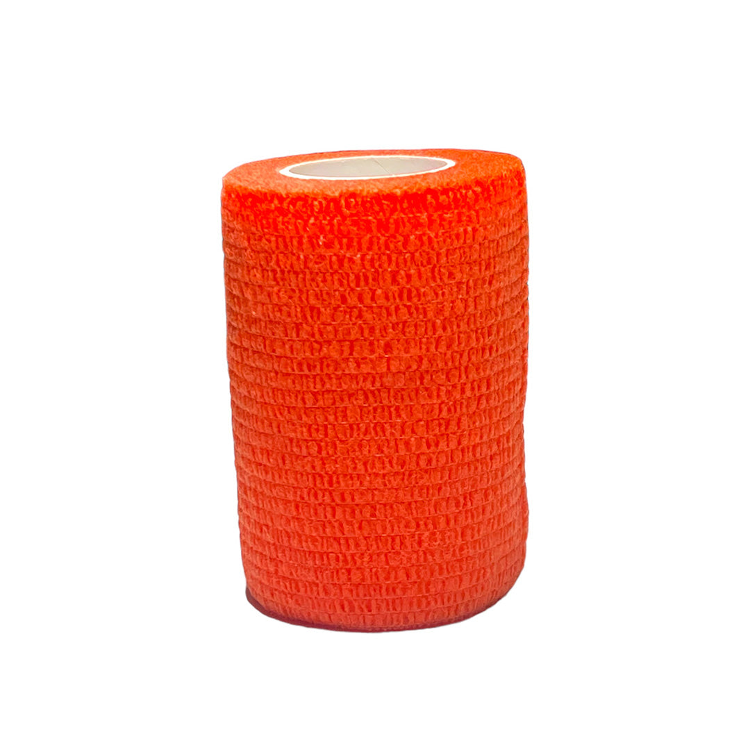 Talking Dog Club  Cover them Paws - Self Adhesive Wraps - Orange