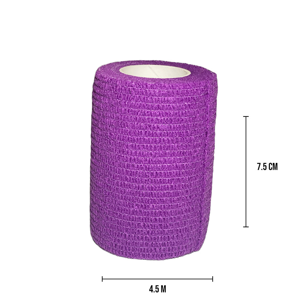 Talking Dog Club  Cover them Paws - Self Adhesive Wraps - Purple