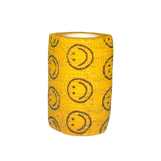 Talking Dog Club  Cover them Paws - Self Adhesive Wraps - Smiley