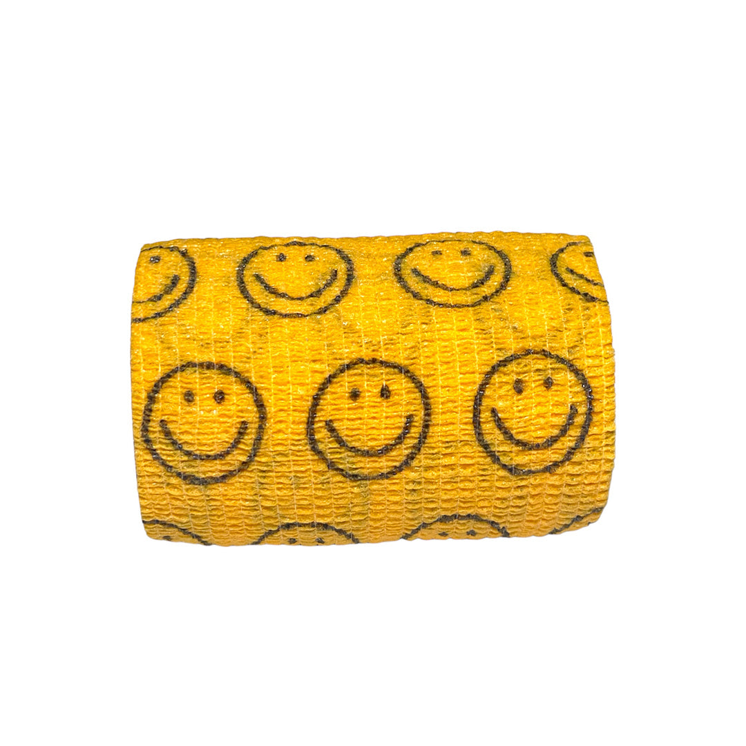 Talking Dog Club  Cover them Paws - Self Adhesive Wraps - Smiley