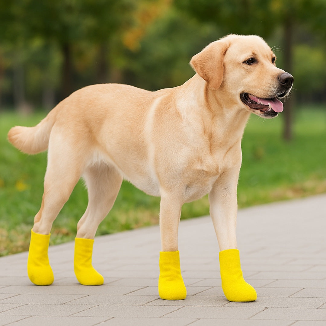 Talking Dog Club  Cover them Paws - Self Adhesive Wraps - Yellow