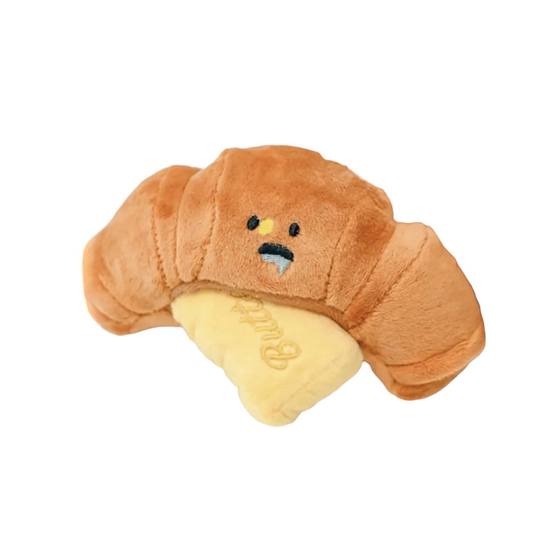 Talking Dog Club Crusty Croissant - Plush Toy