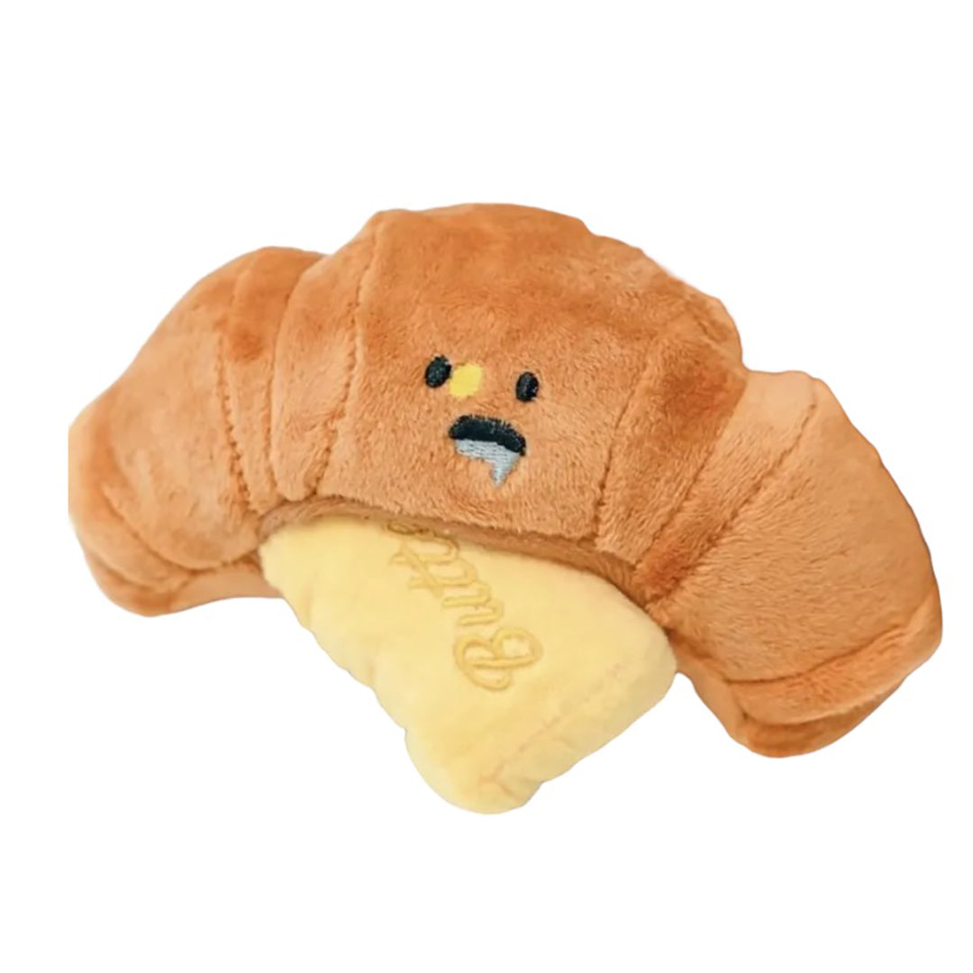 Talking Dog Club  Crusty Croissant - Plush Toy