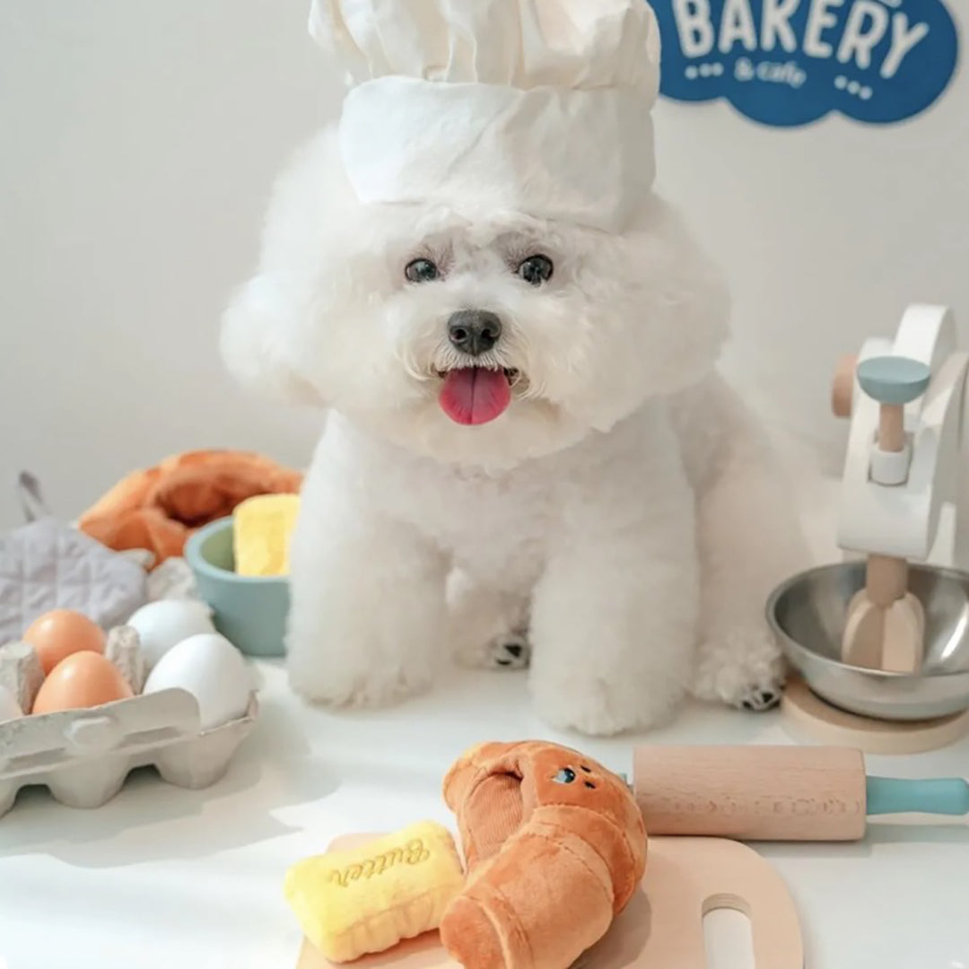 Talking Dog Club  Crusty Croissant - Plush Toy