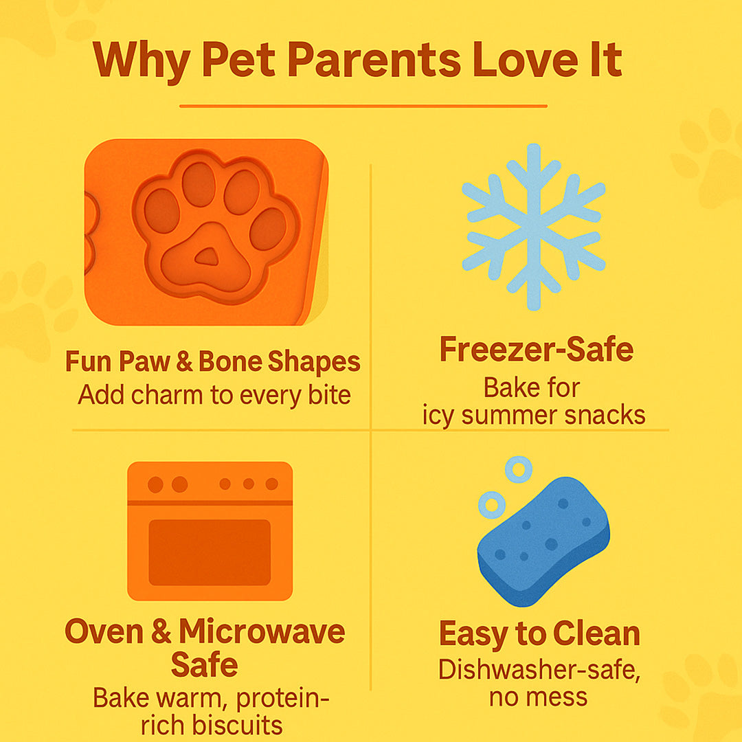 Talking Dog Club  Dog Treat - Silicone Mould