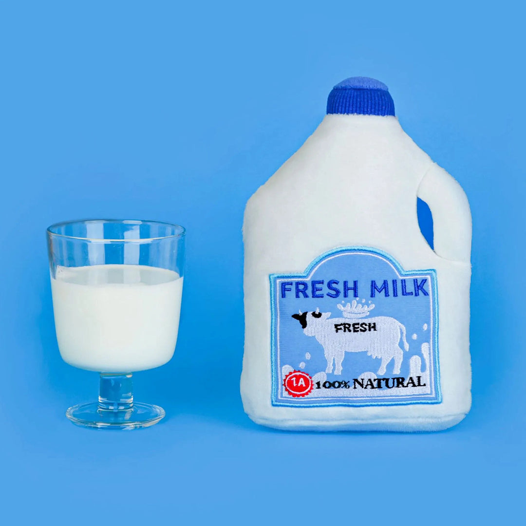 Talking Dog Club  Milk Carton - PlushToy