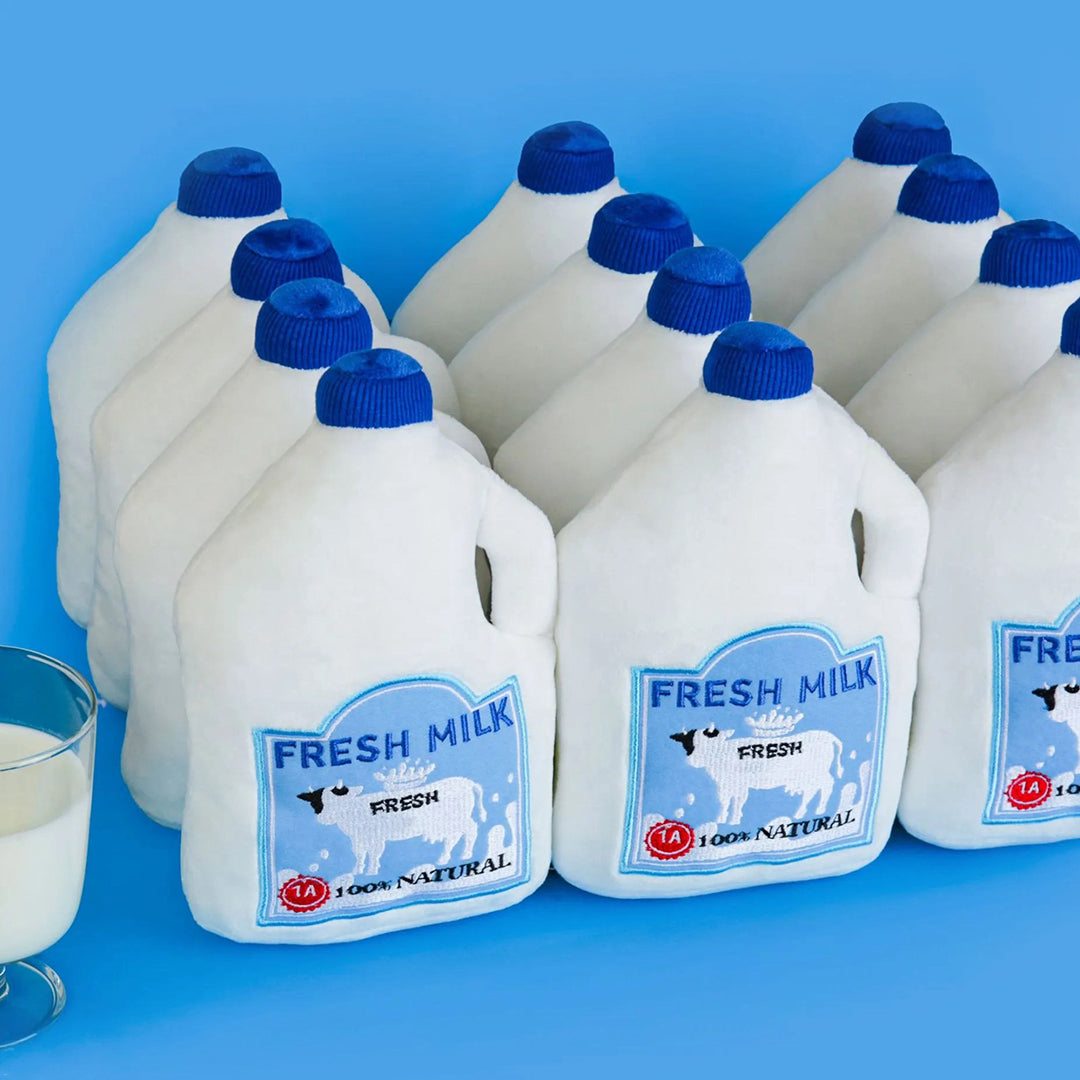 Talking Dog Club  Milk Carton - PlushToy