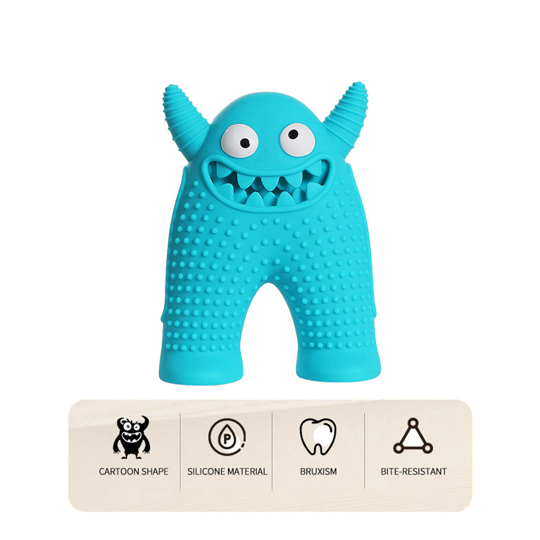 Talking Dog Club Monster Tough Rubber Chew Toy - Blue