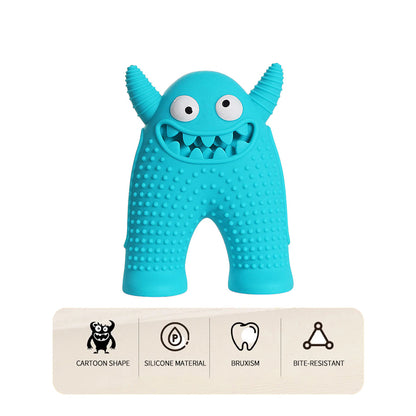 Talking Dog Club Monster Tough Rubber Chew Toy - Blue