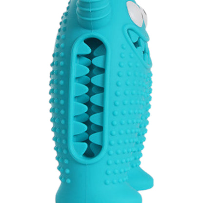 Talking Dog Club Monster Tough Rubber Chew Toy - Blue
