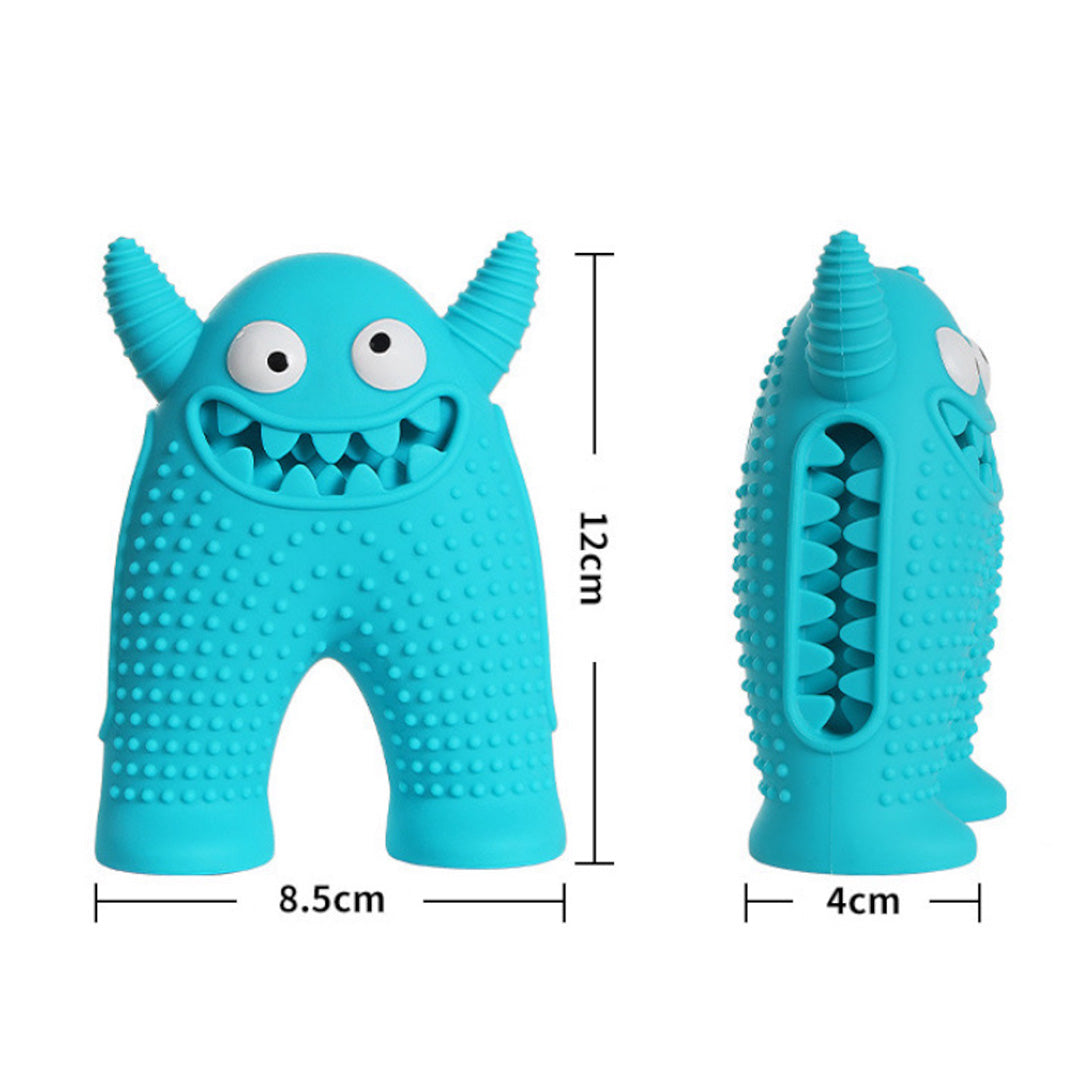 Talking Dog Club Monster Tough Rubber Chew Toy - Blue