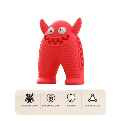 Talking Dog Club  Monster Tough Rubber Chew Toy - Pink