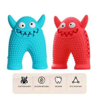 Talking Dog Club  Monster Tough Rubber Chew Toy - Pink