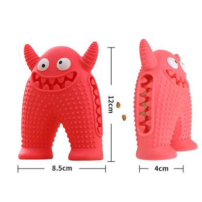 Talking Dog Club  Monster Tough Rubber Chew Toy - Pink