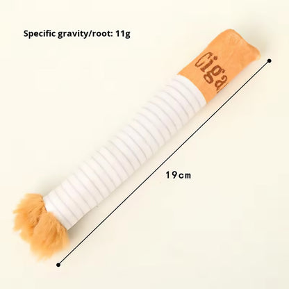 Talking Dog Club  No Smoke Cigarette + Cover - Plush Toy for Dogs