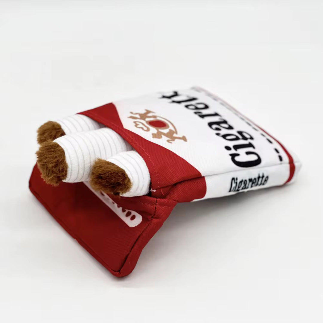 Talking Dog Club  No Smoke Cigarette + Cover - Plush Toy for Dogs