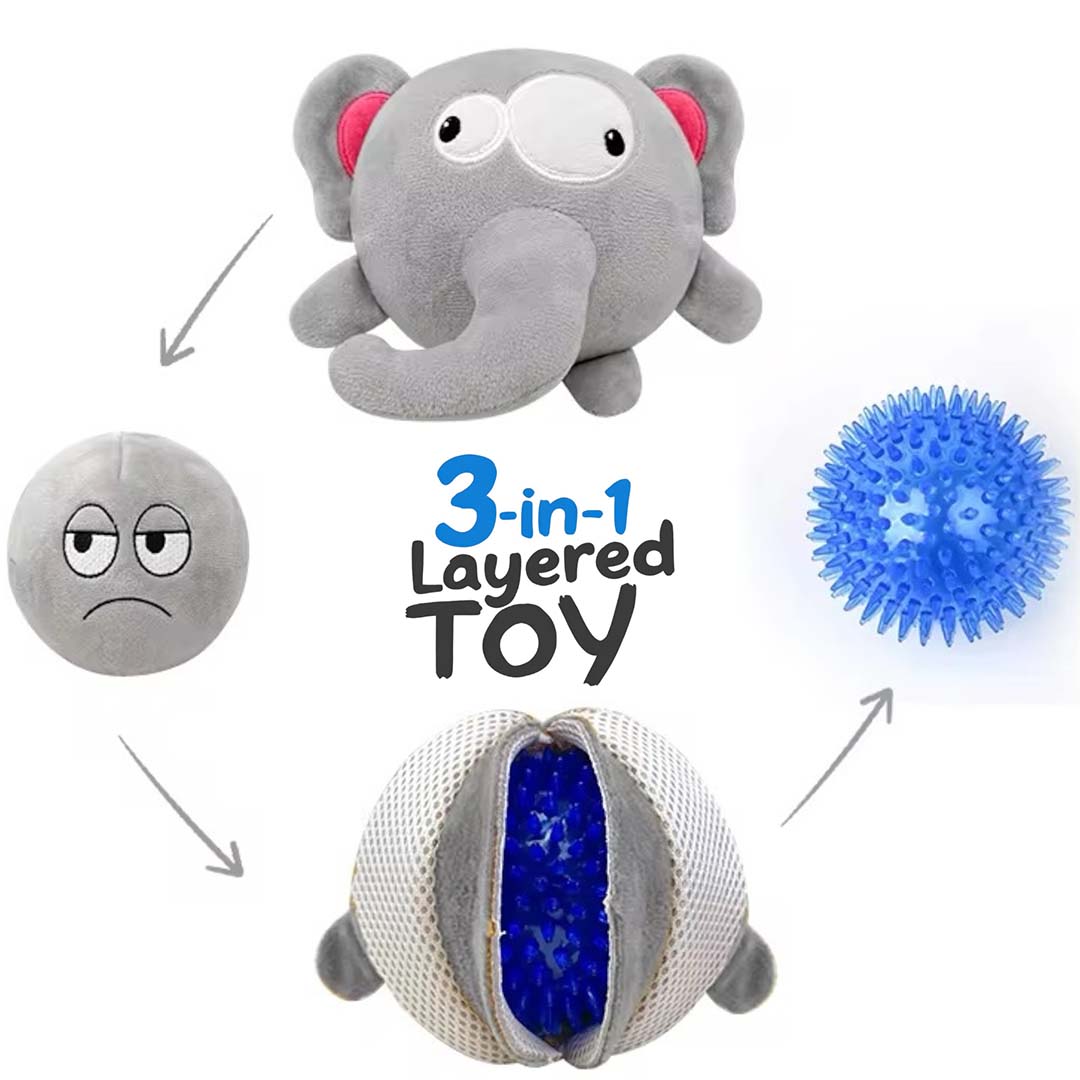 Talking Dog Club  Pop-a-Ele Bouncy Toy