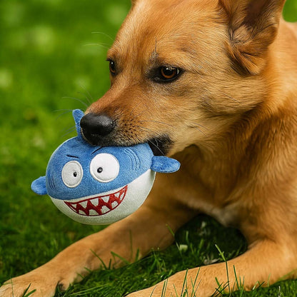 Talking Dog Club  Pop-a-Shark Bouncy Toy