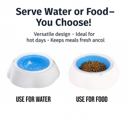 Talking Dog Club  Water Cooling Bowl