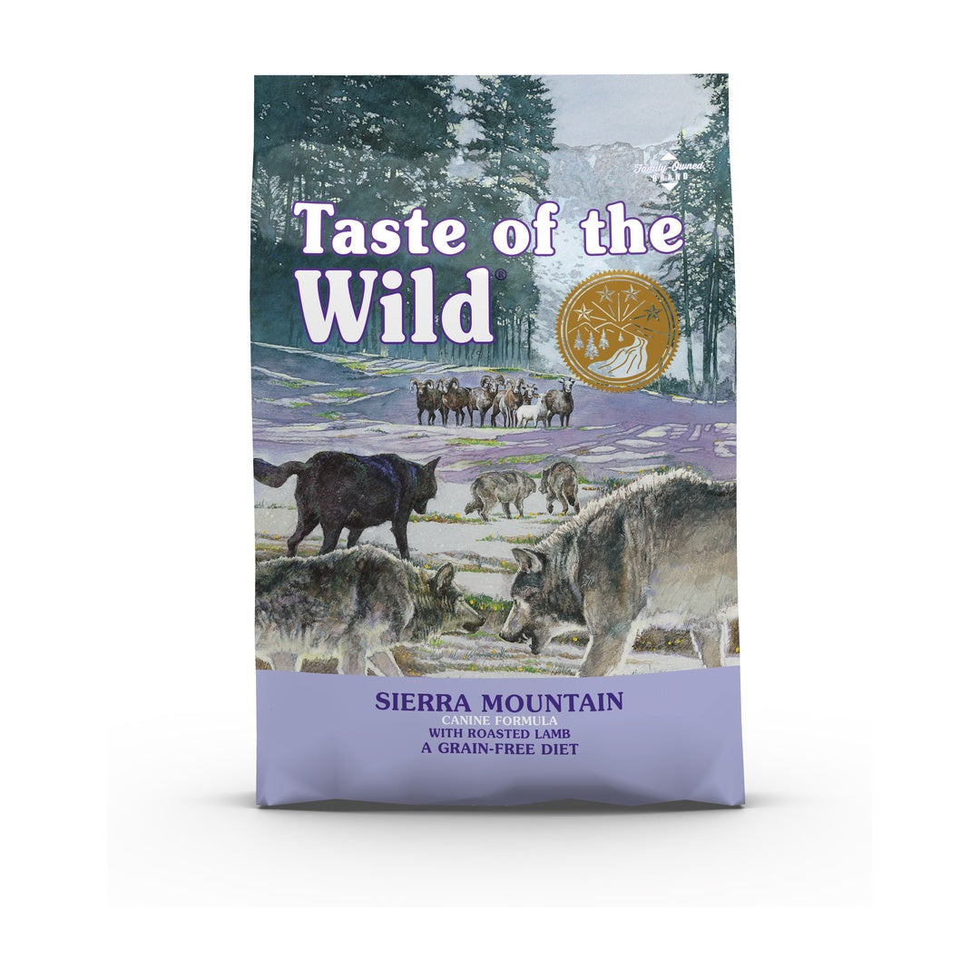Taste of the Wild Dry Dog Food Sierra Mountain Canine (Roasted Lamb) 5.6-Kg