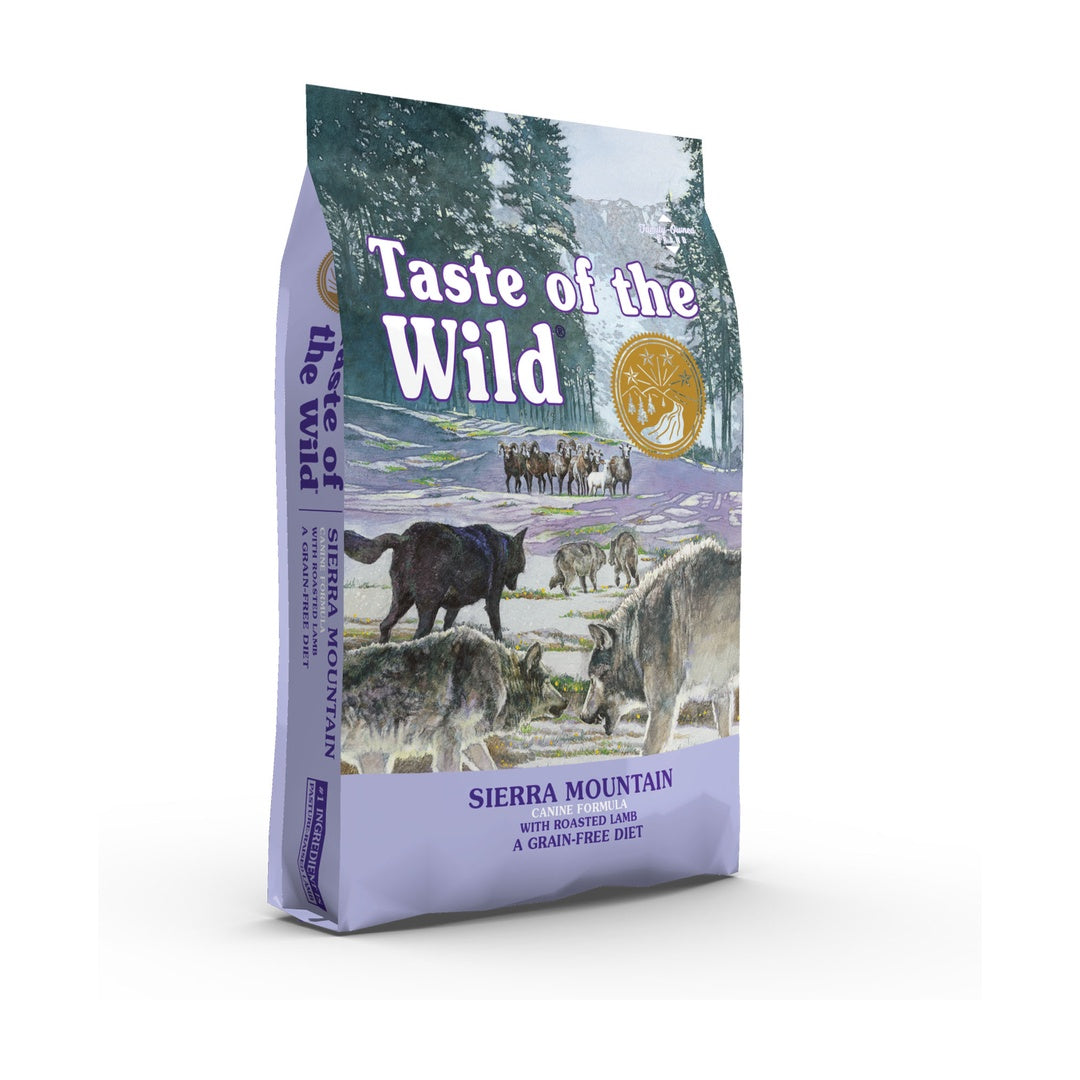 Taste of the Wild Dry Dog Food Sierra Mountain Canine (Roasted Lamb) 5.6-Kg