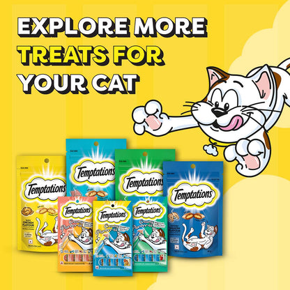 Temptations Cat Treat, Savoury Salmon Flavour - 85 g