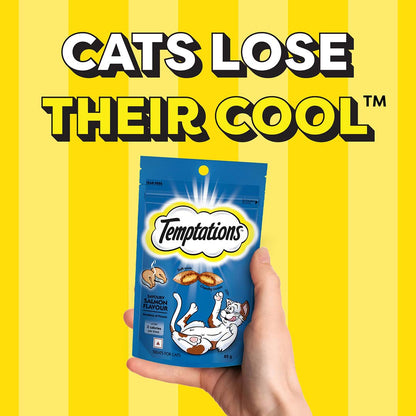 Temptations Cat Treat, Savoury Salmon Flavour - 85 g
