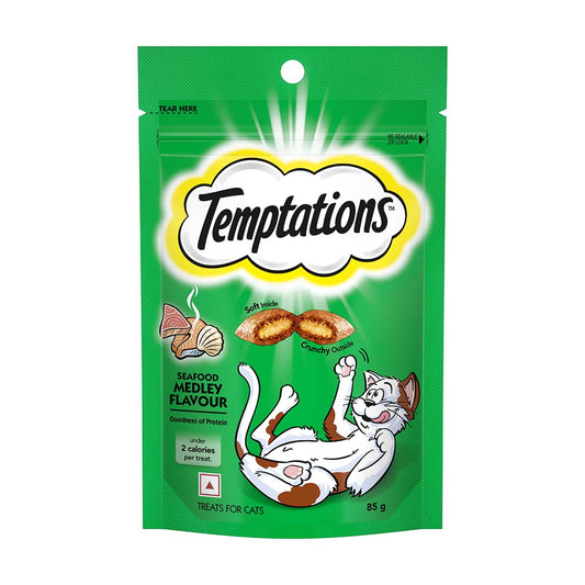 Temptations Cat Treat, Seafood Medley Flavour - 85 g