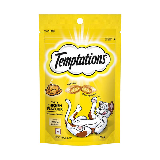 Temptations Cat Treat, Tasty Chicken Flavour - 85 g