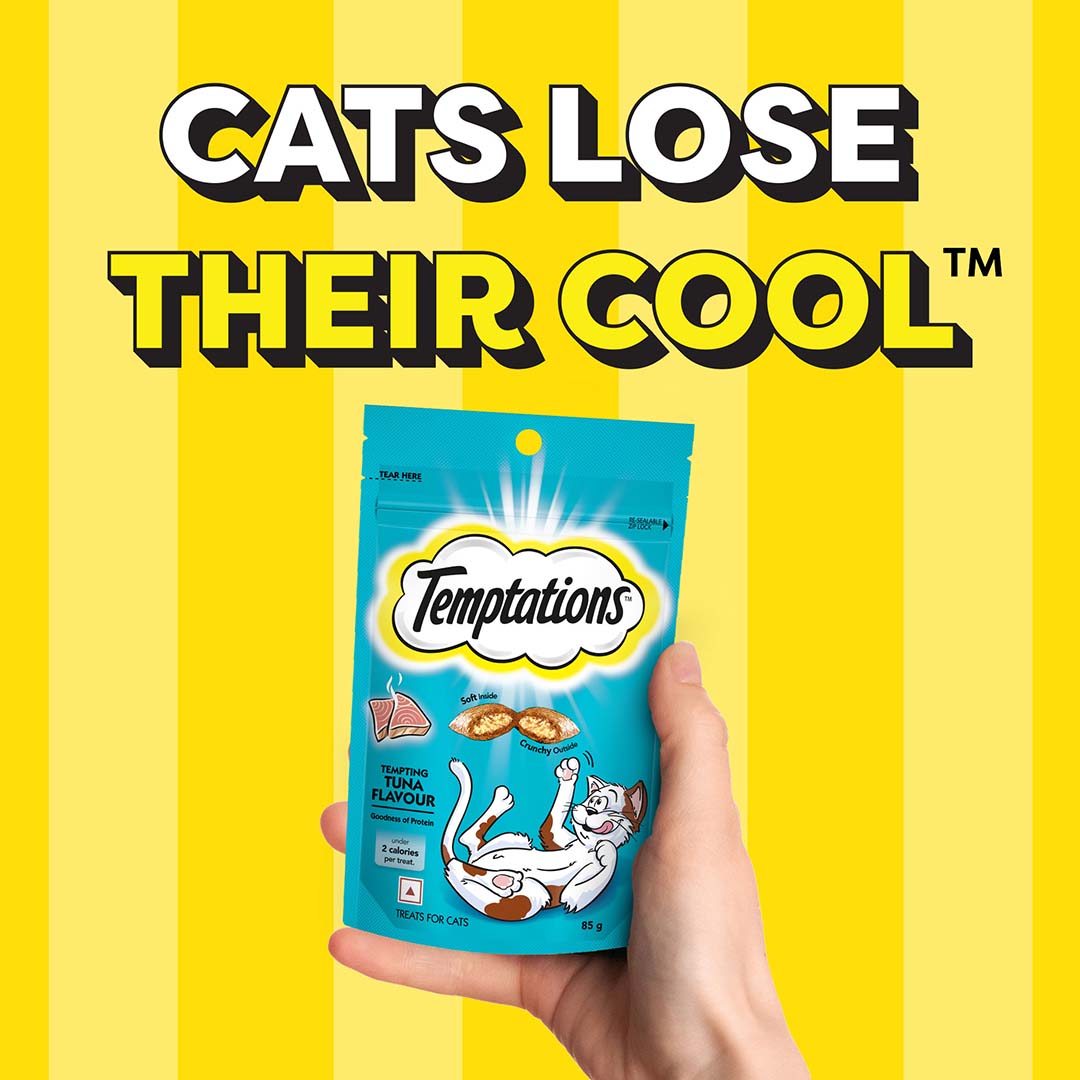 Temptations Cat Treat, Tempting Tuna Flavour - 85 g