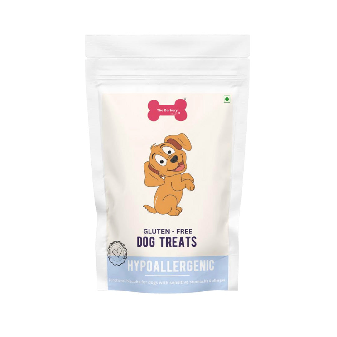 The Barkery by NV Hypoallergenic Dog Biscuits | Gluten-Free Vegetarian Treats | 300g