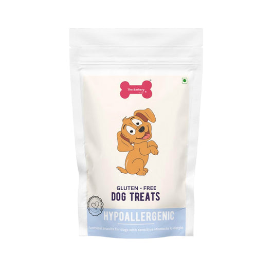 The Barkery by NV Hypoallergenic Dog Biscuits | Gluten-Free Vegetarian Treats | 300g