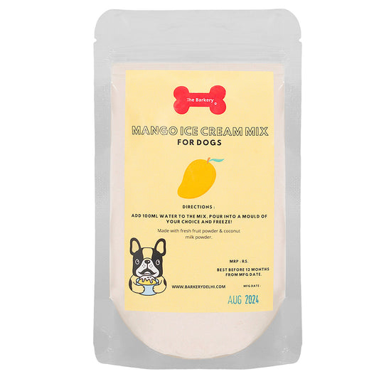 The Barkery by NV Mango Ice Cream Mix for Dogs | 90gm